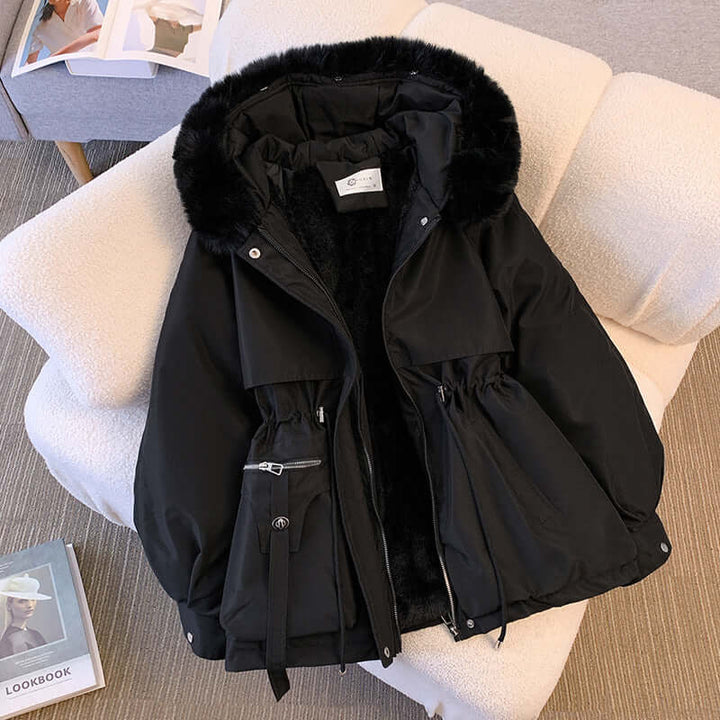 Damen Eleganter Wasserdichter Wintermantel