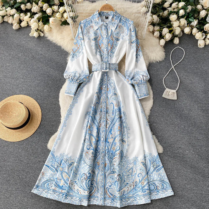 Aribella | Blumig A-Linien Kleid