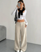 Penira | Damen Weit-Bein Cordhose
