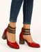 Avenia | Damen Elegante Blockabsatz Pumps