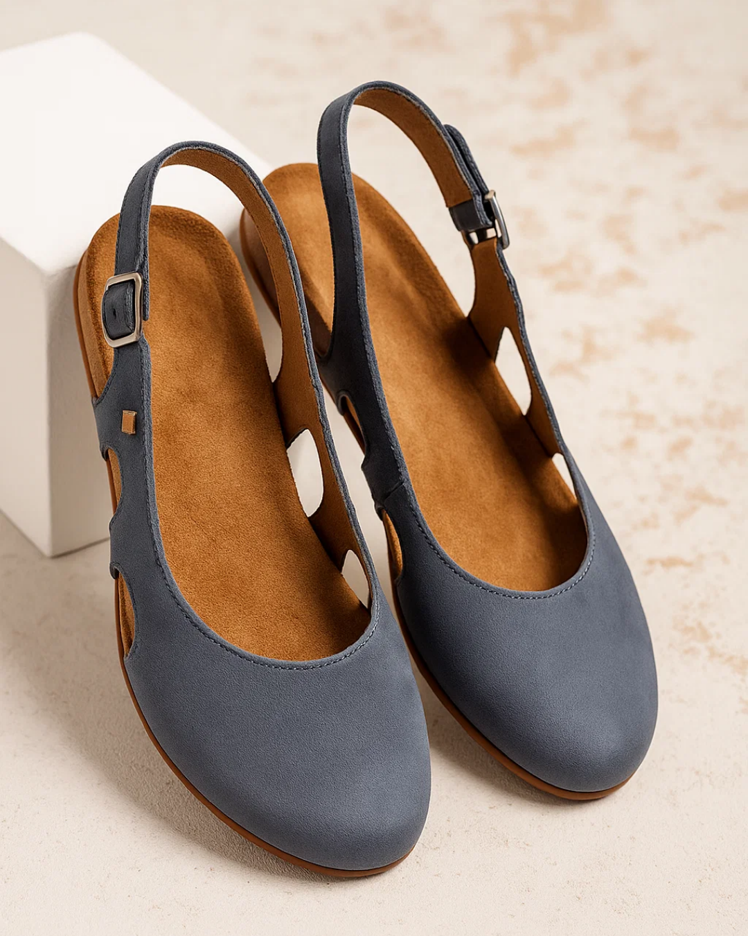 Eleska | Damen Überstreifen Sommer Sandalen