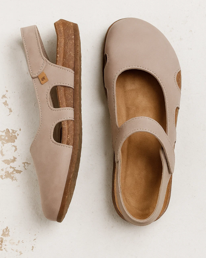 Eleska | Damen Überstreifen Sommer Sandalen