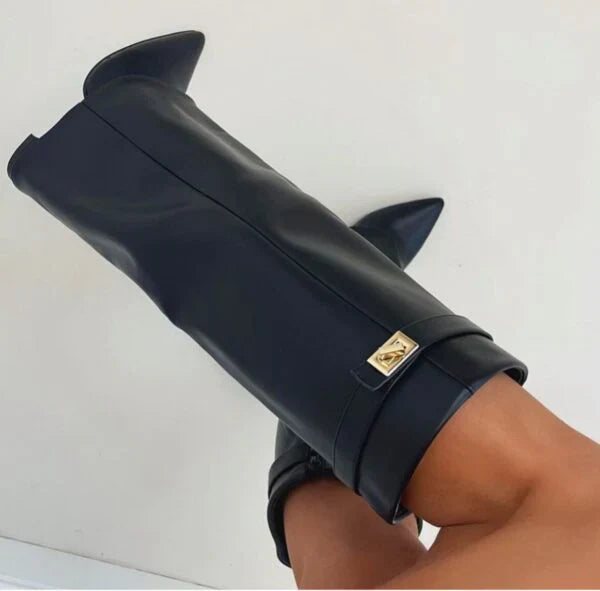 Apollonia | Schicke Damen Kniehohe Stiefel