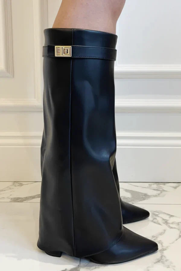 Apollonia | Schicke Damen Kniehohe Stiefel