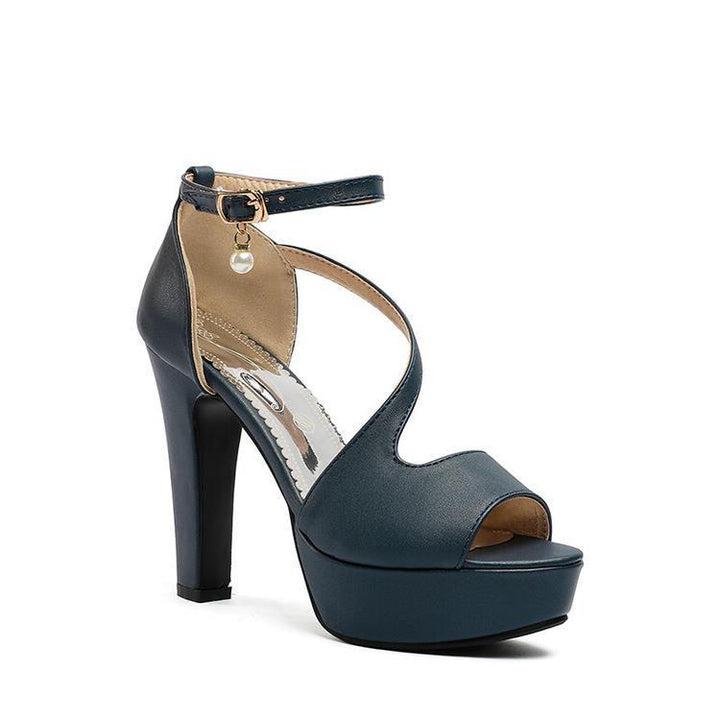 Eurielle | Damen Stöckelschuhe Mit Perlendetail