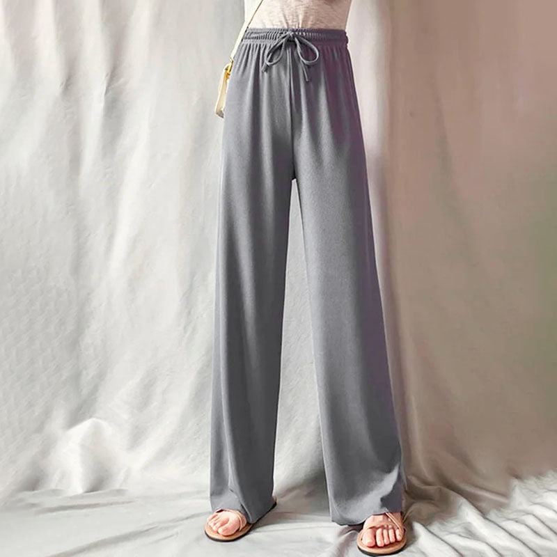 Delfina | Solide Farbe Hose Für Frauen