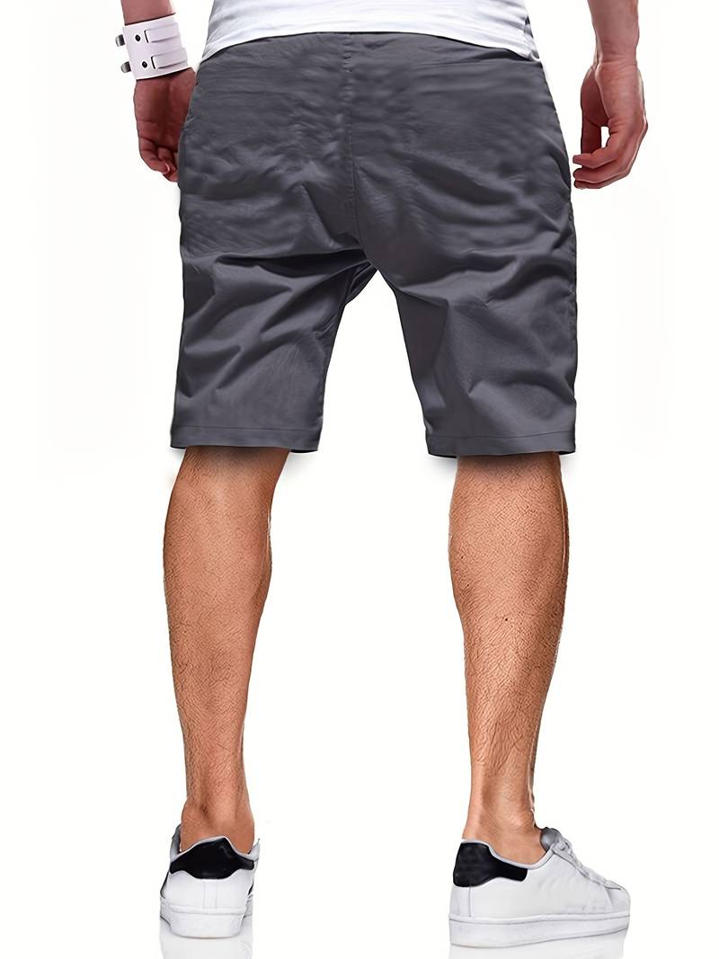 Jari | Herren Abgeschnitten Kordelzug Kurze Hose