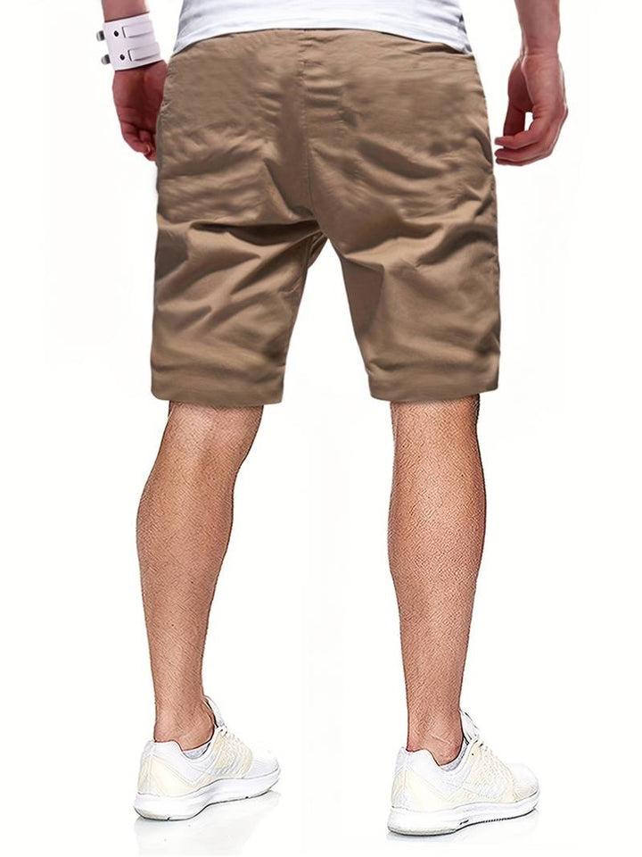 Jari | Herren Abgeschnitten Kordelzug Kurze Hose