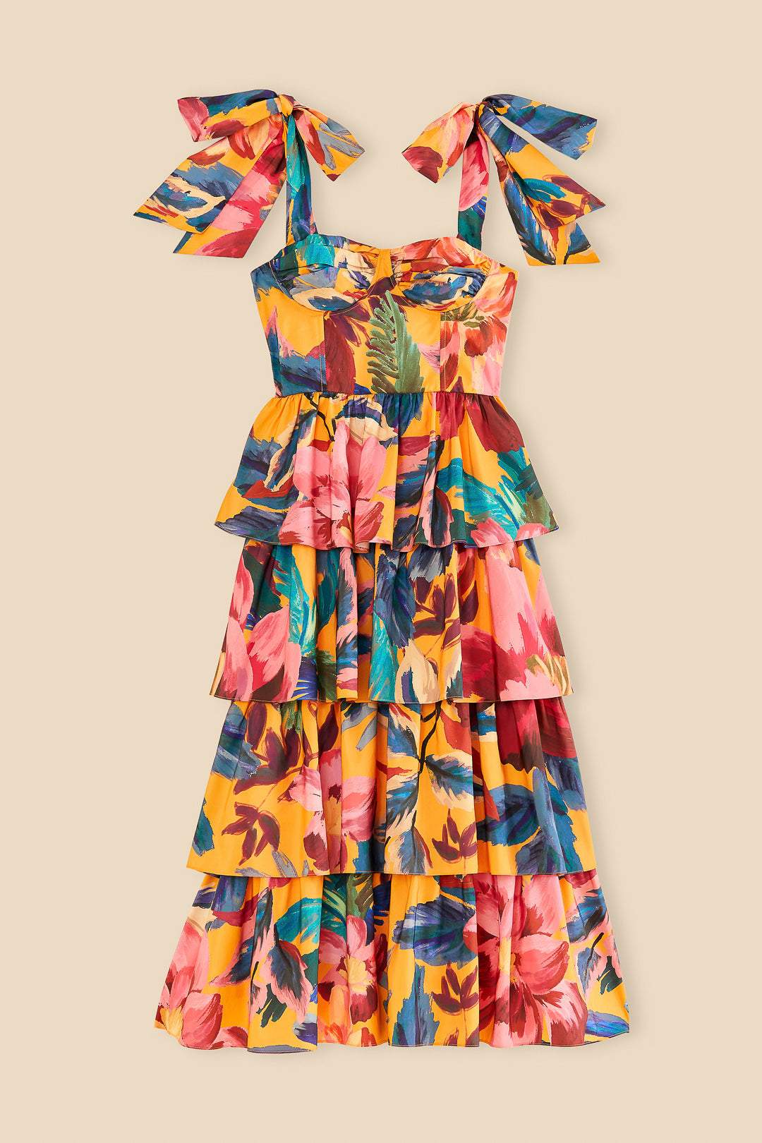 Honoria | Ärmelloses Sommer Sonnenkleid mit Trägern