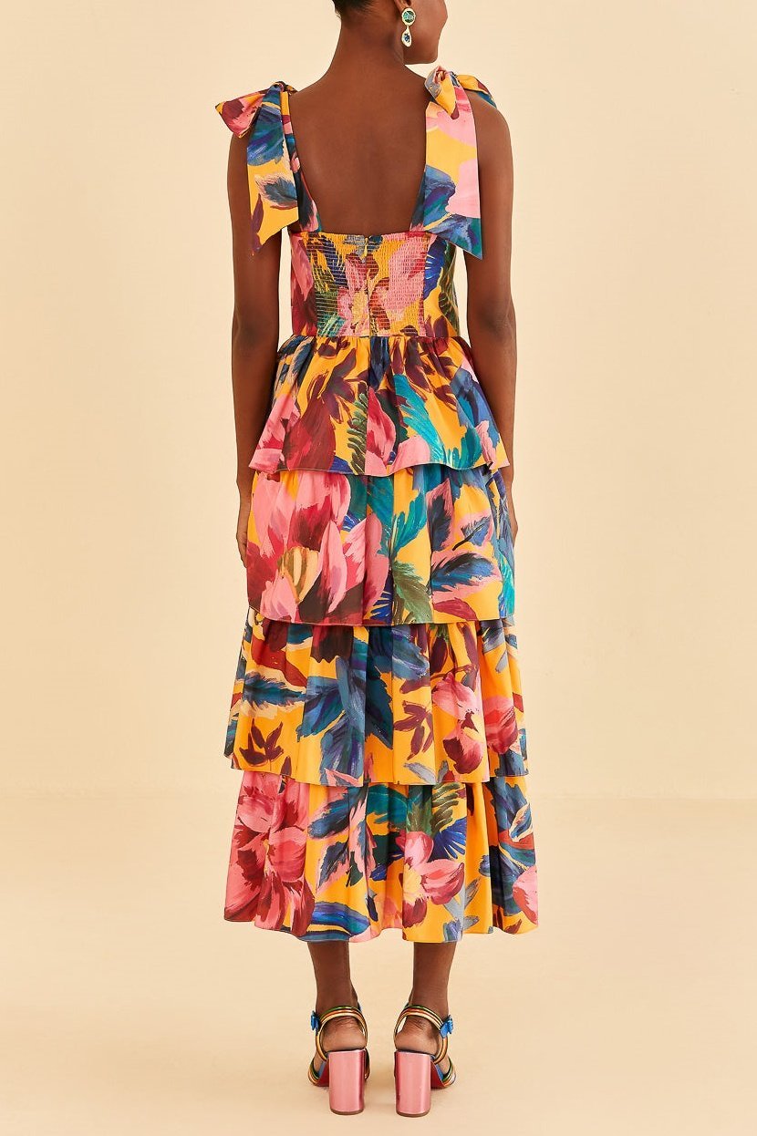 Honoria | Ärmelloses Sommer Sonnenkleid mit Trägern