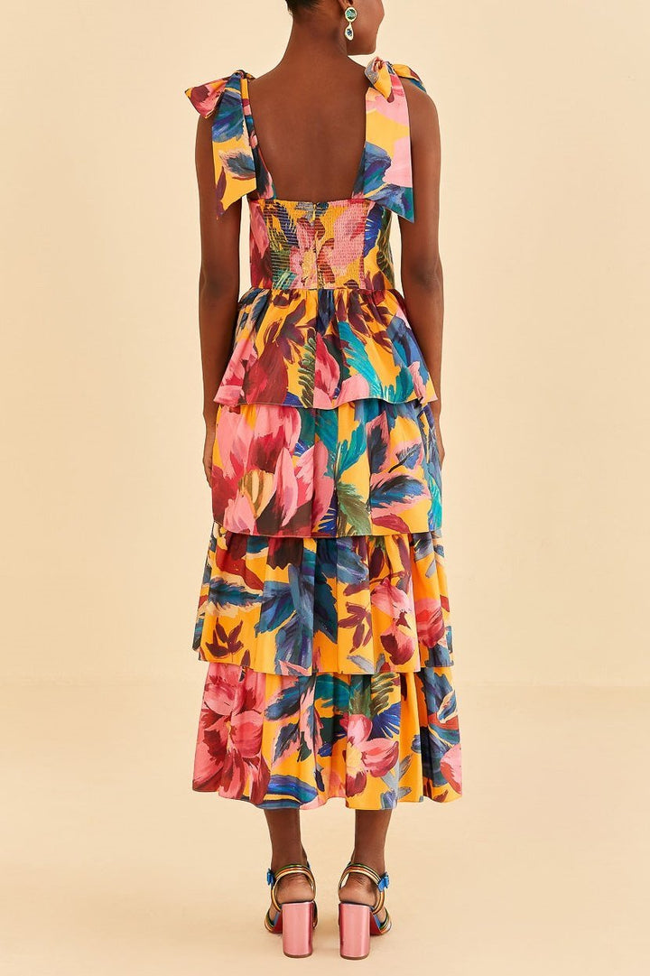 Honoria | Ärmelloses Sommer Sonnenkleid mit Trägern