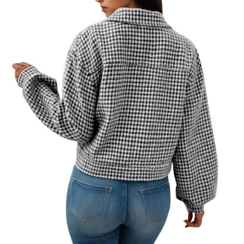 Thalira | Damen Lässig Lang Ärmel Sommer Jacke