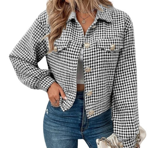 Thalira | Damen Lässig Lang Ärmel Sommer Jacke
