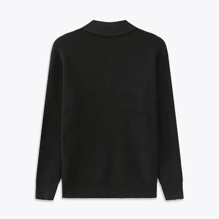 Kaelen | Herren Halb-Reißverschluss Pullover Pullover