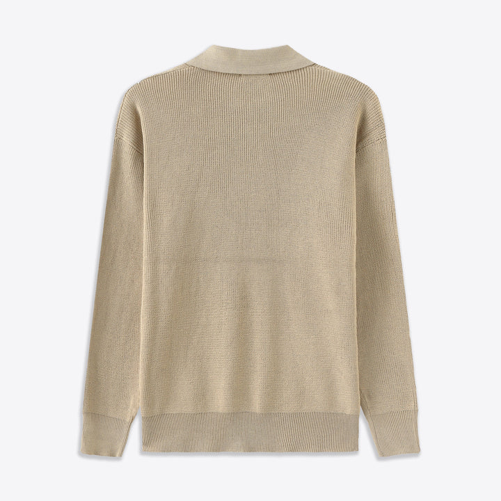 Kaelen | Herren Halb-Reißverschluss Pullover Pullover