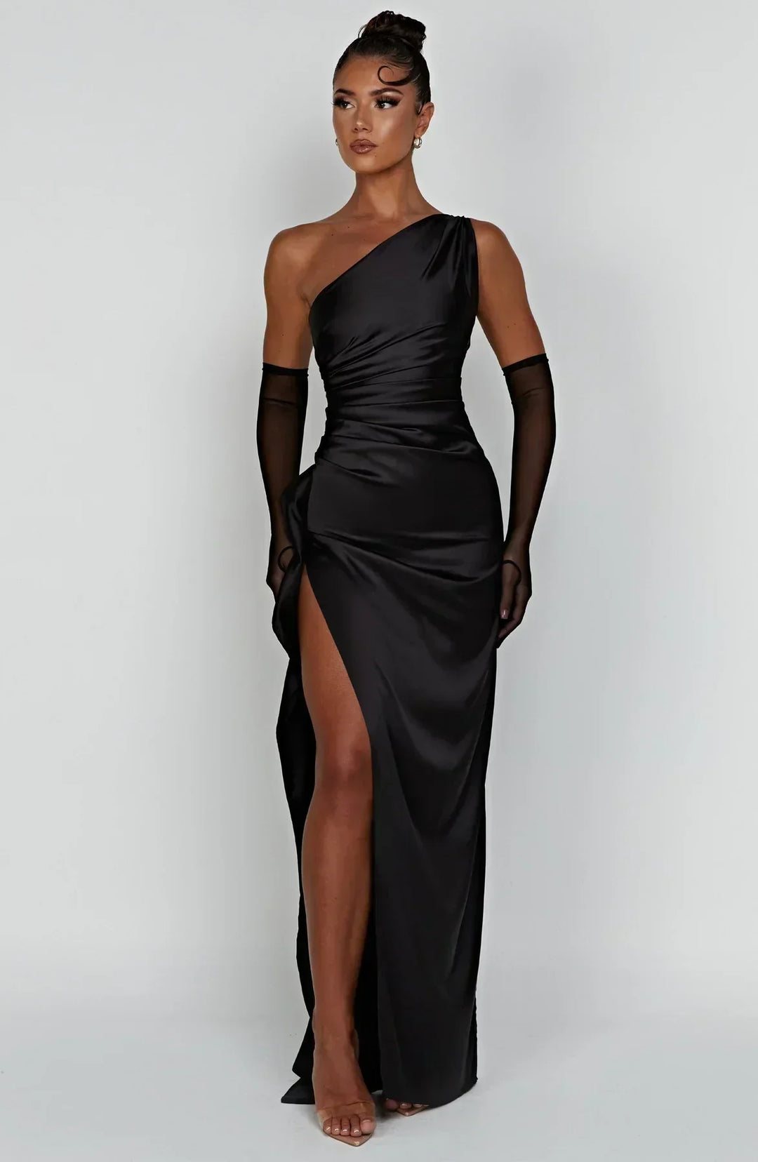 Faelith | Satin Abendkleid