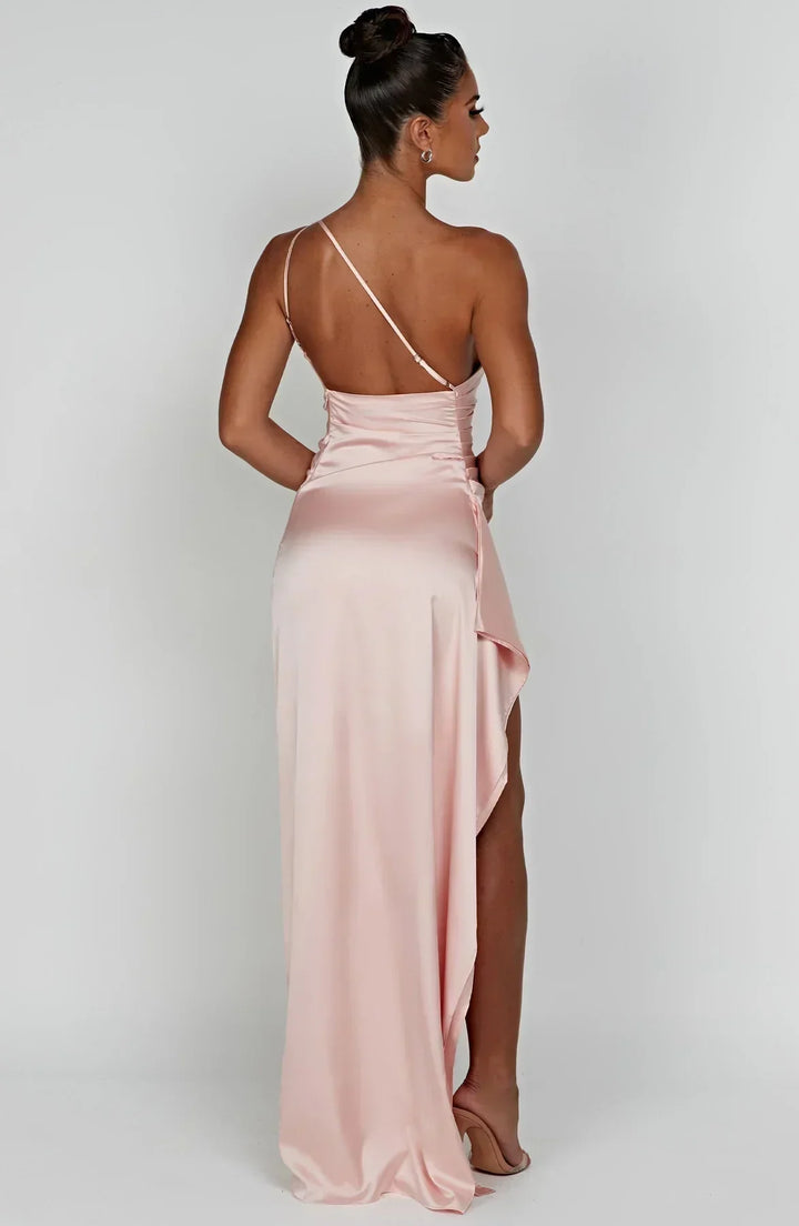 Faelith | Satin Abendkleid