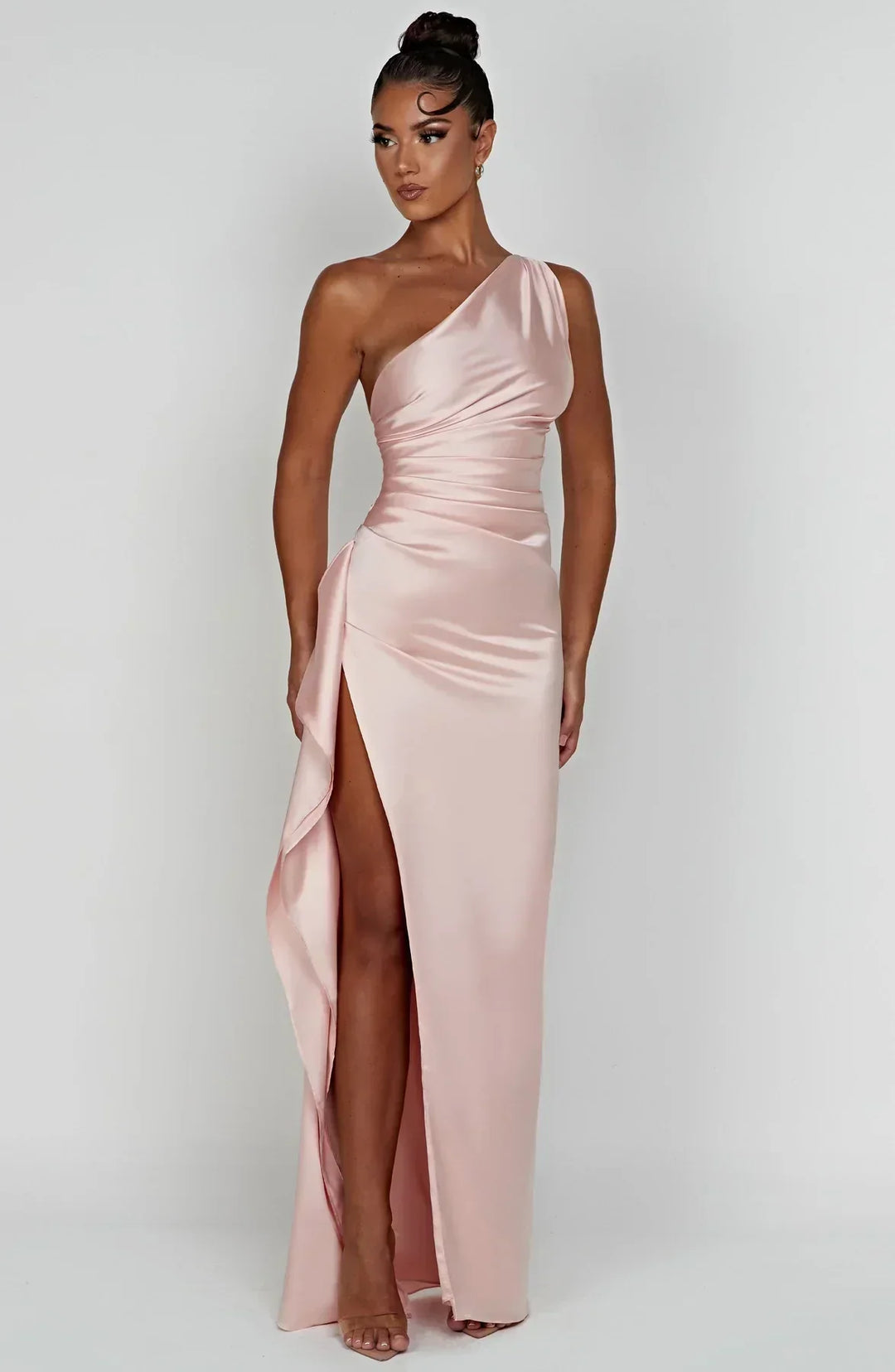 Faelith | Satin Abendkleid