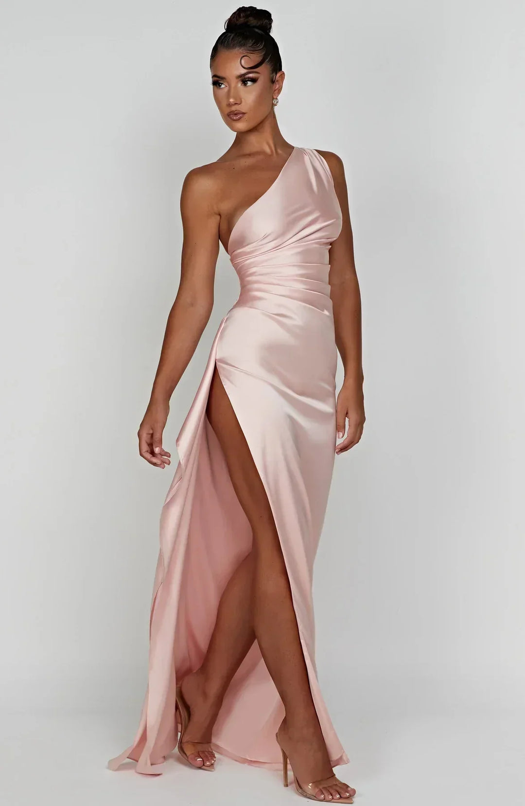 Faelith | Satin Abendkleid