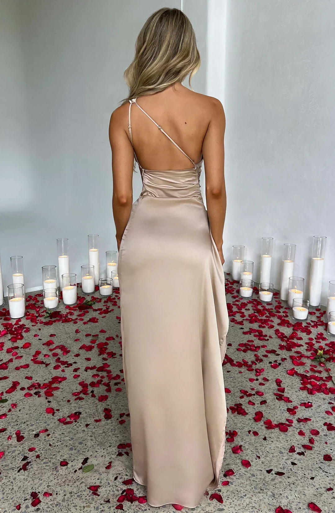 Faelith | Satin Abendkleid