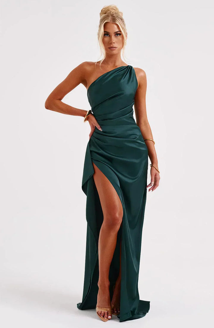 Faelith | Satin Abendkleid
