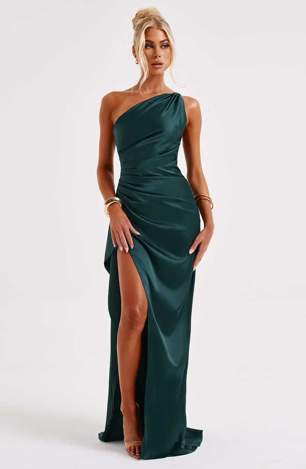 Faelith | Satin Abendkleid