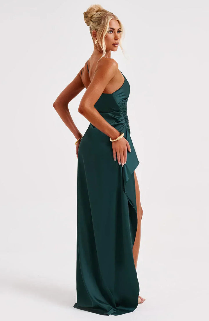 Faelith | Satin Abendkleid