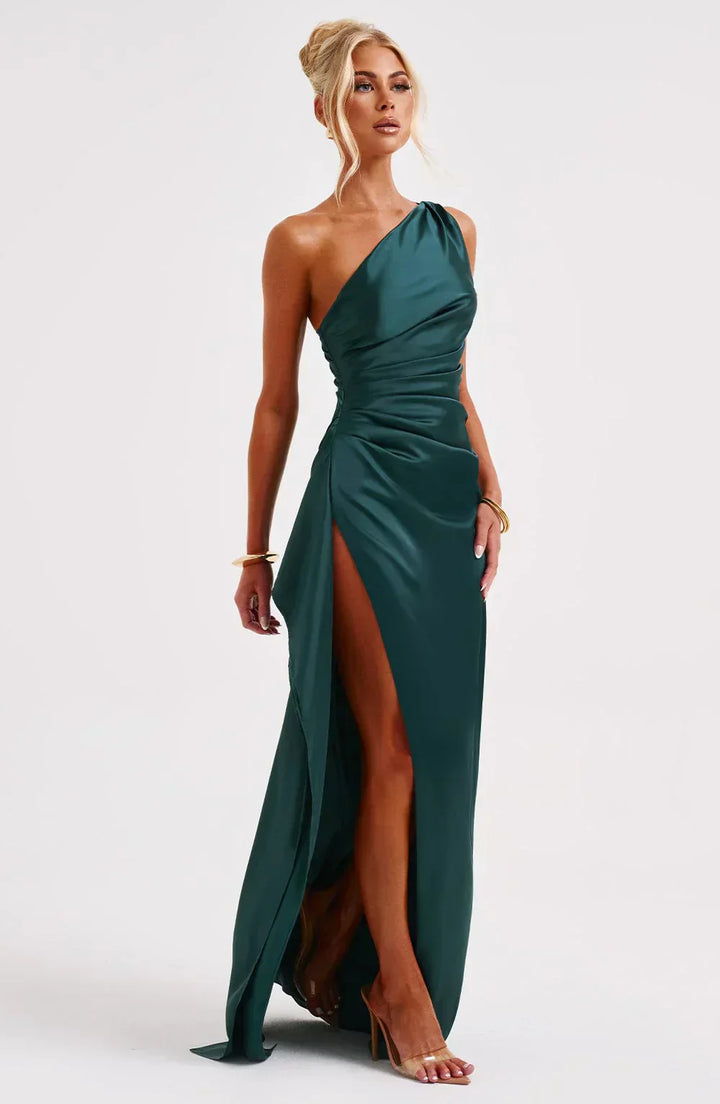 Faelith | Satin Abendkleid