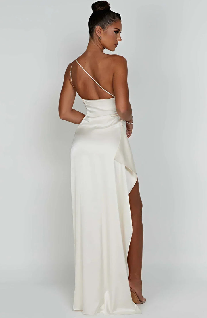 Faelith | Satin Abendkleid