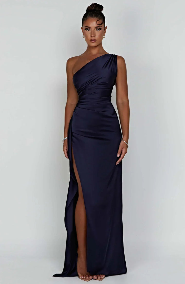 Faelith | Satin Abendkleid