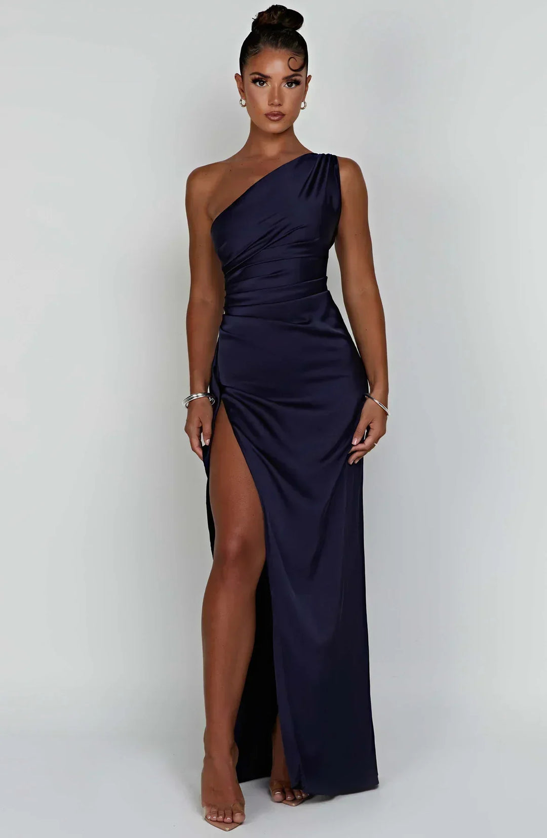 Faelith | Satin Abendkleid