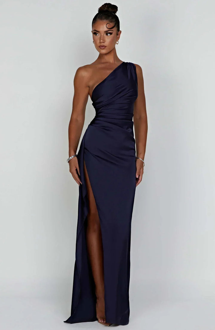 Faelith | Satin Abendkleid