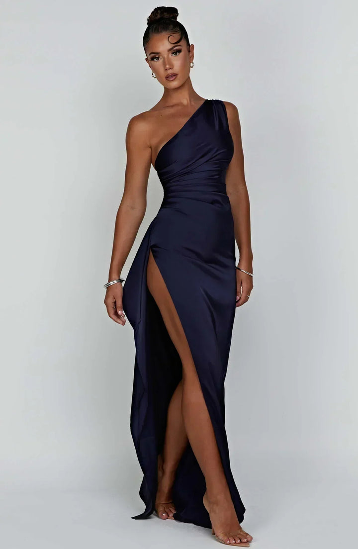 Faelith | Satin Abendkleid
