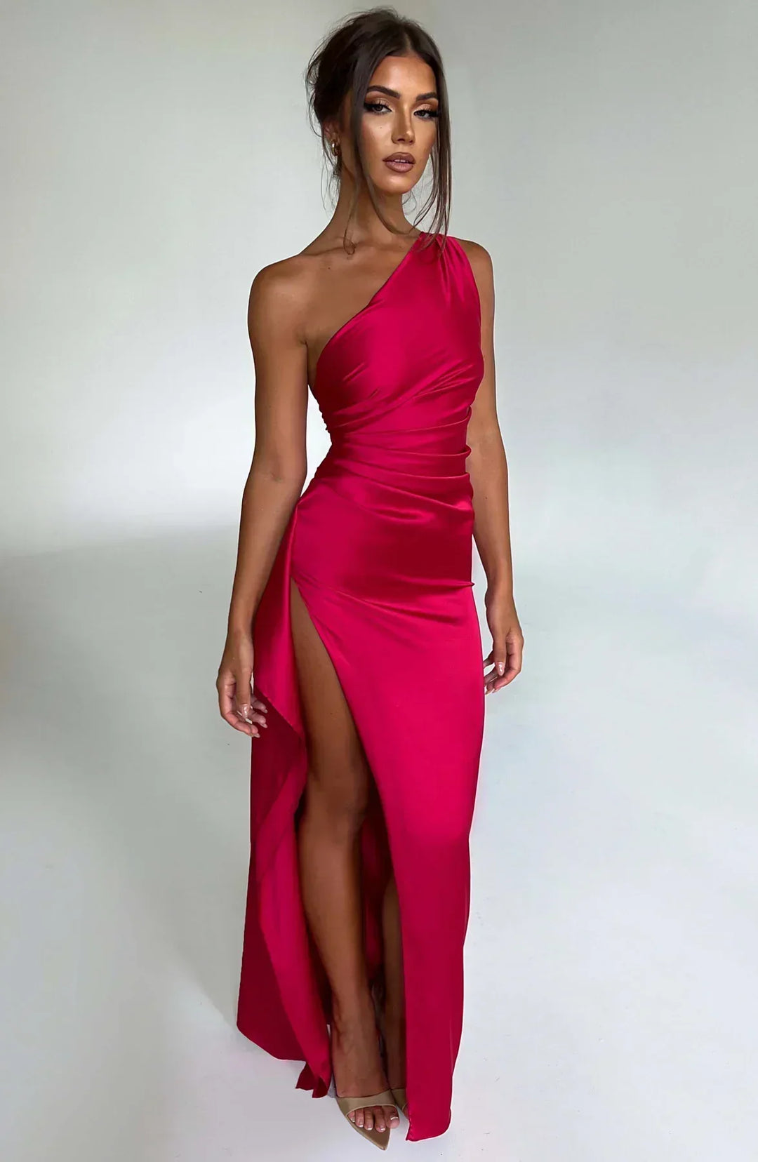 Faelith | Satin Abendkleid