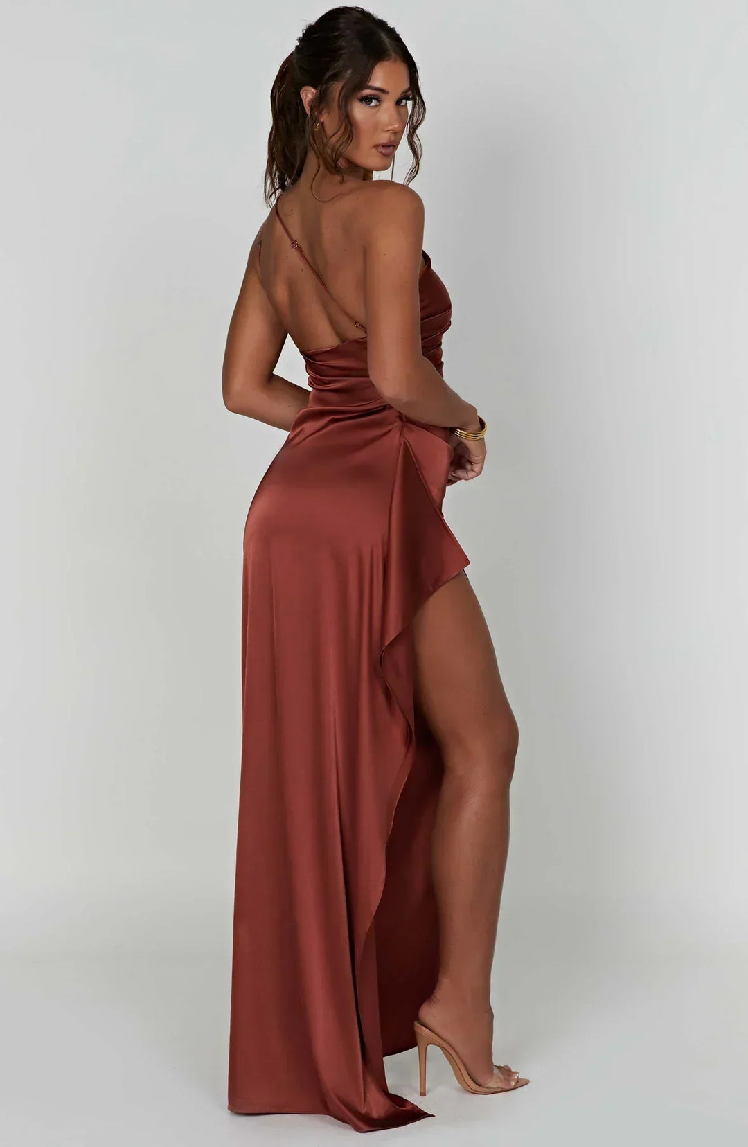 Faelith | Satin Abendkleid