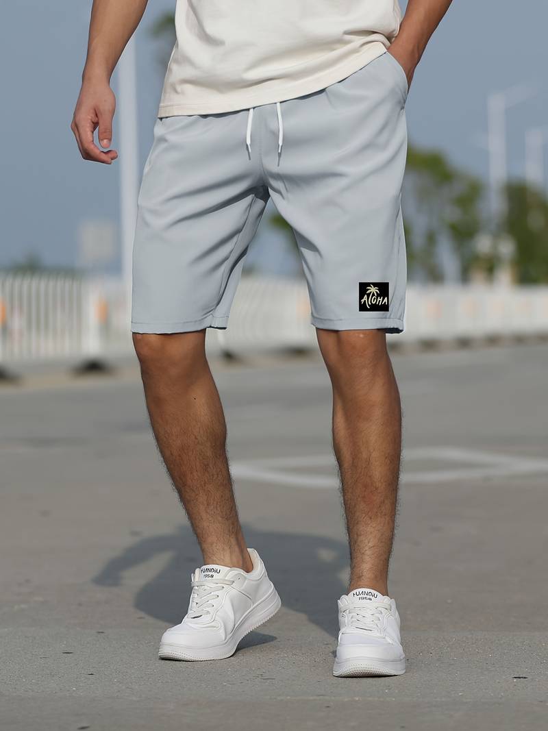 Oskar | Herren Doppelter-Ebene Sommer Kurze Hose