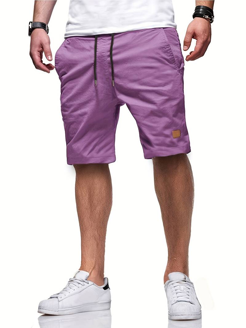 Jari | Herren Abgeschnitten Kordelzug Kurze Hose