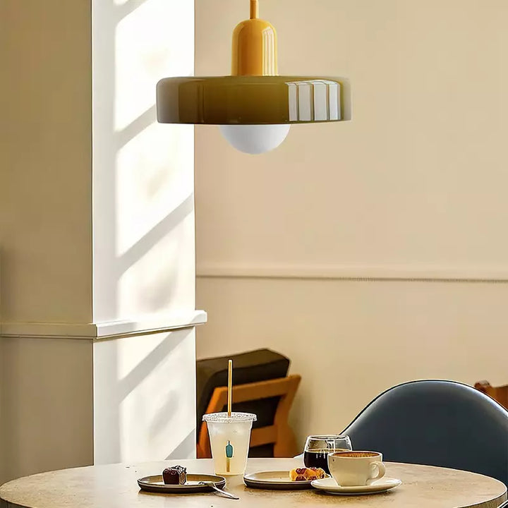 Miklon | Bunte Bauhaus Stil Pendelleuchte