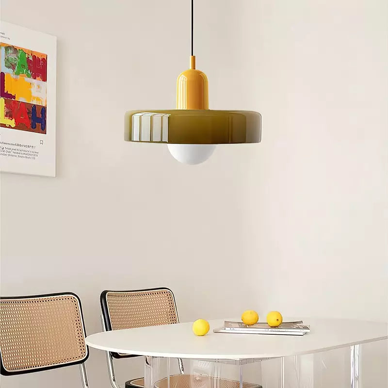 Miklon | Bunte Bauhaus Stil Pendelleuchte