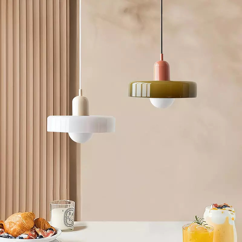 Miklon | Bunte Bauhaus Stil Pendelleuchte