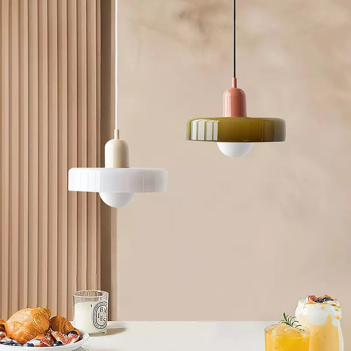 Miklon | Bunte Bauhaus Stil Pendelleuchte