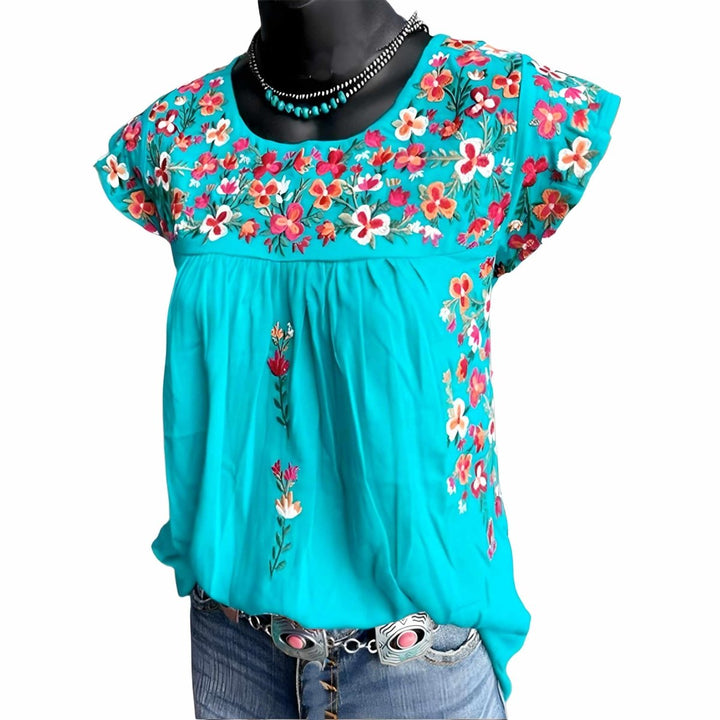 Ariadne | Florale Bluse Für Frauen