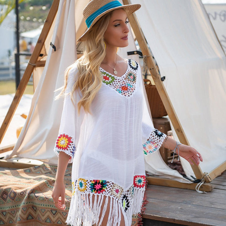 Brigid | Frauens Strand Verdecken Kleid