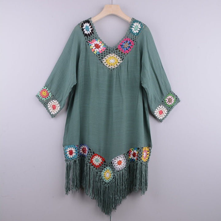 Brigid | Frauens Strand Verdecken Kleid
