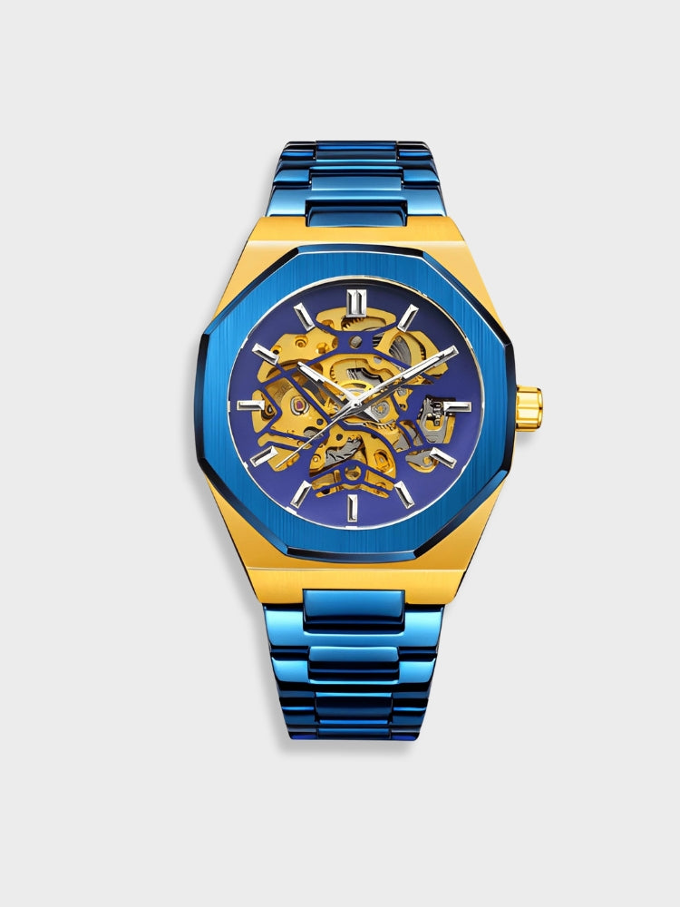 Blaise | Stilvoll Chronograf Mit Leder Riemen
