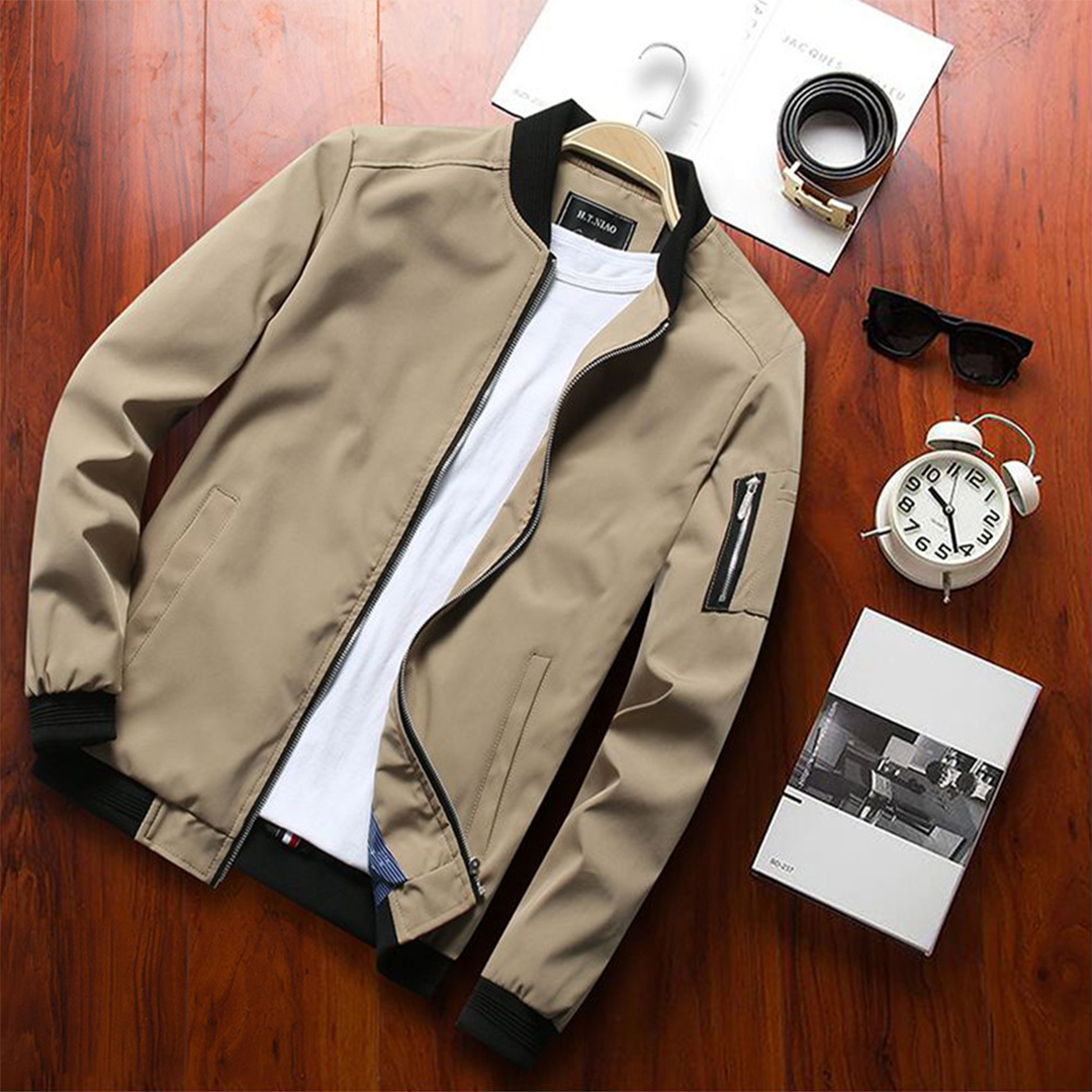 Zion | Stilvolle Lässige Herren Jacke Für Frühling und Sommer