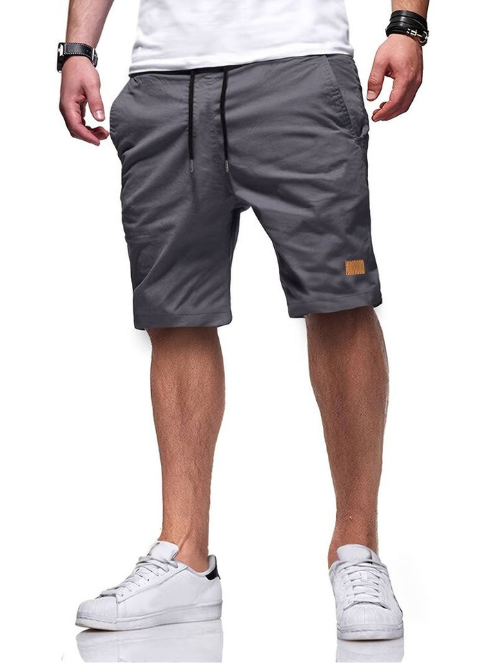 Jari | Herren Abgeschnitten Kordelzug Kurze Hose