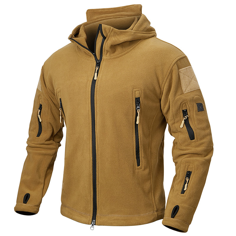 Taktische Fleecejacke für Herren | Draußen Bereit