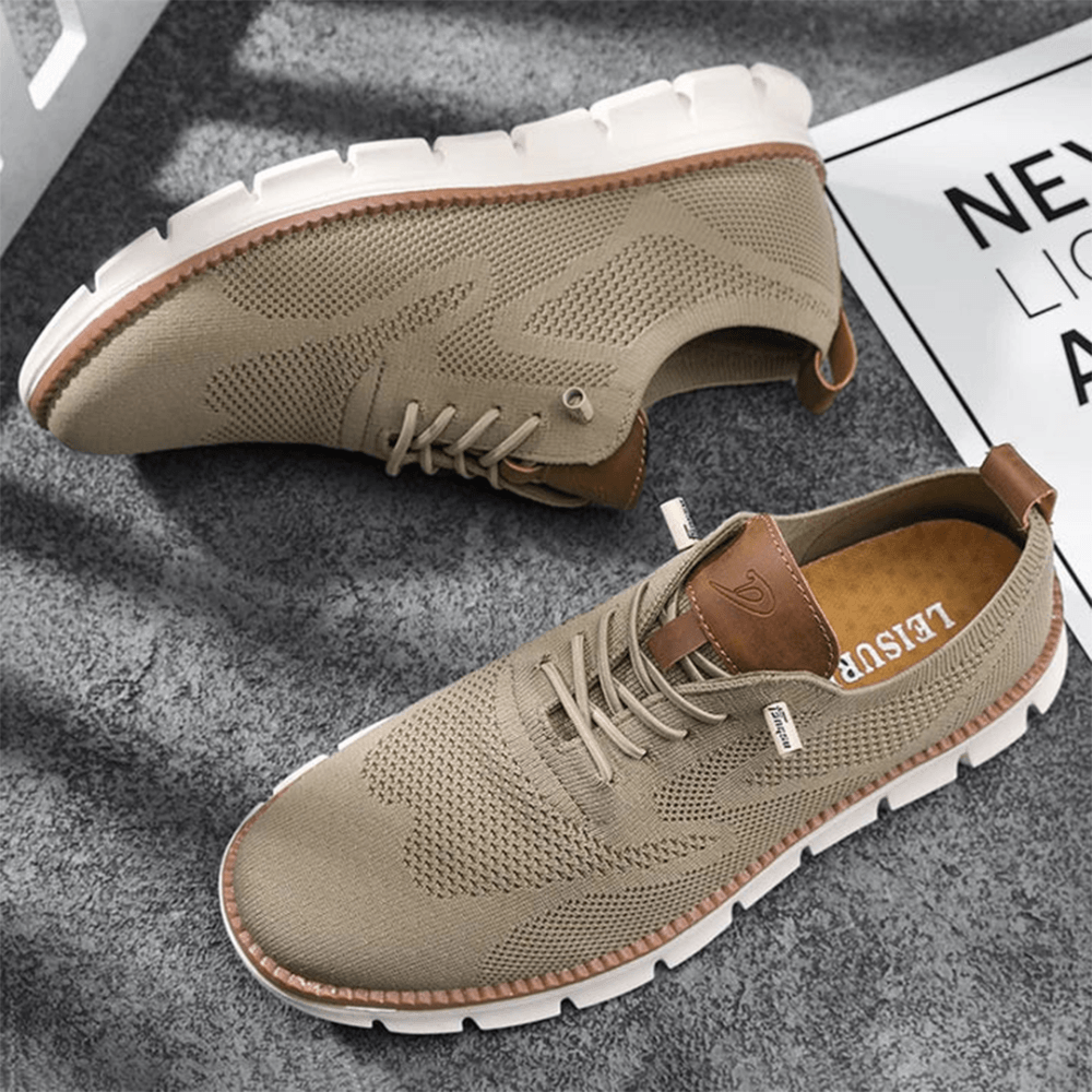Vance | Herren Atmungsaktive Gehen-Schuhe mit Gedächtnisschaum