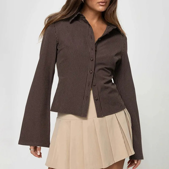 Maelis | Retro-inspirierte Elegante Bluse für Frauen